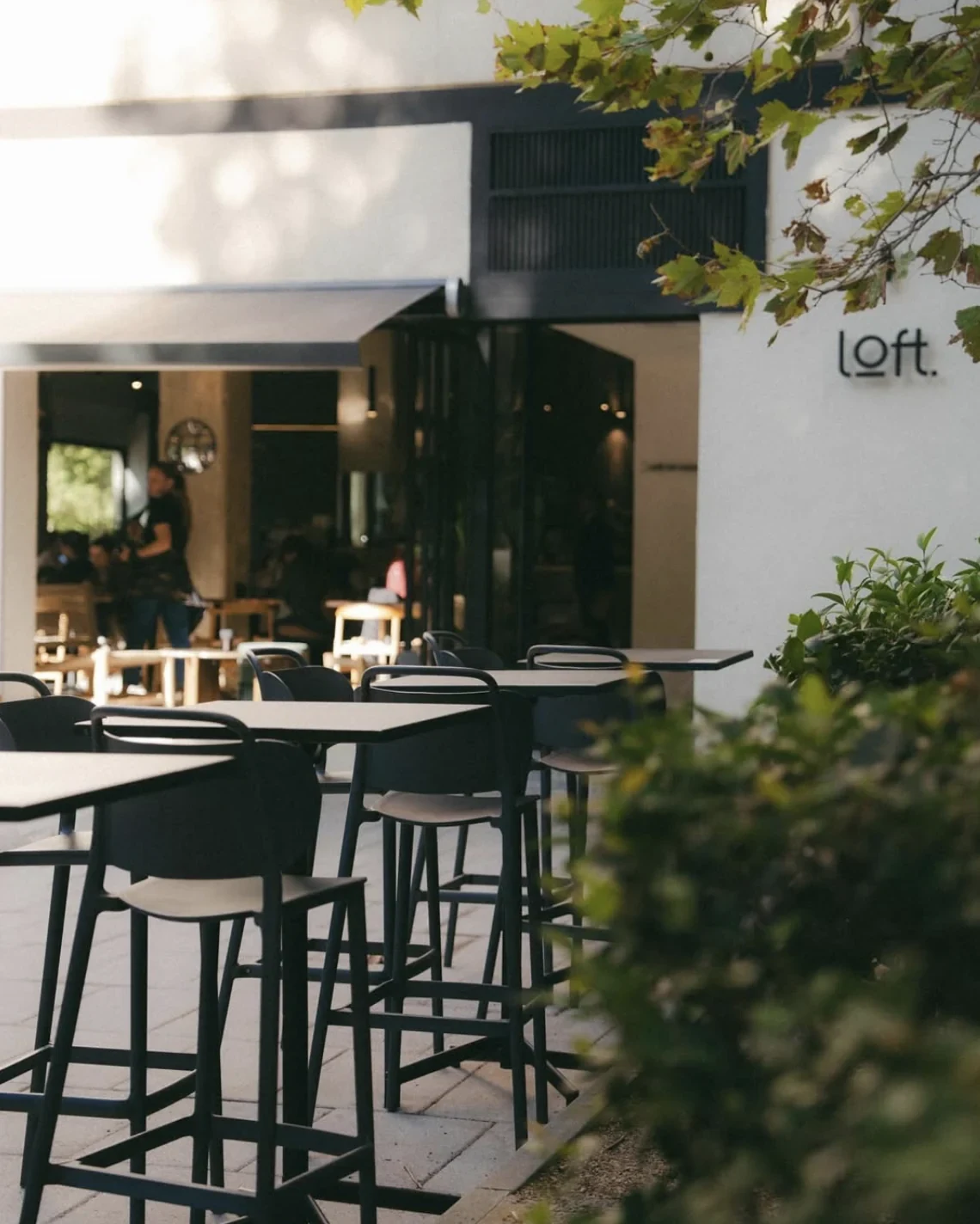 Loft — Sunny café terrace